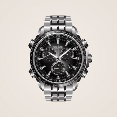 Hodinky s velkým pouzdrem